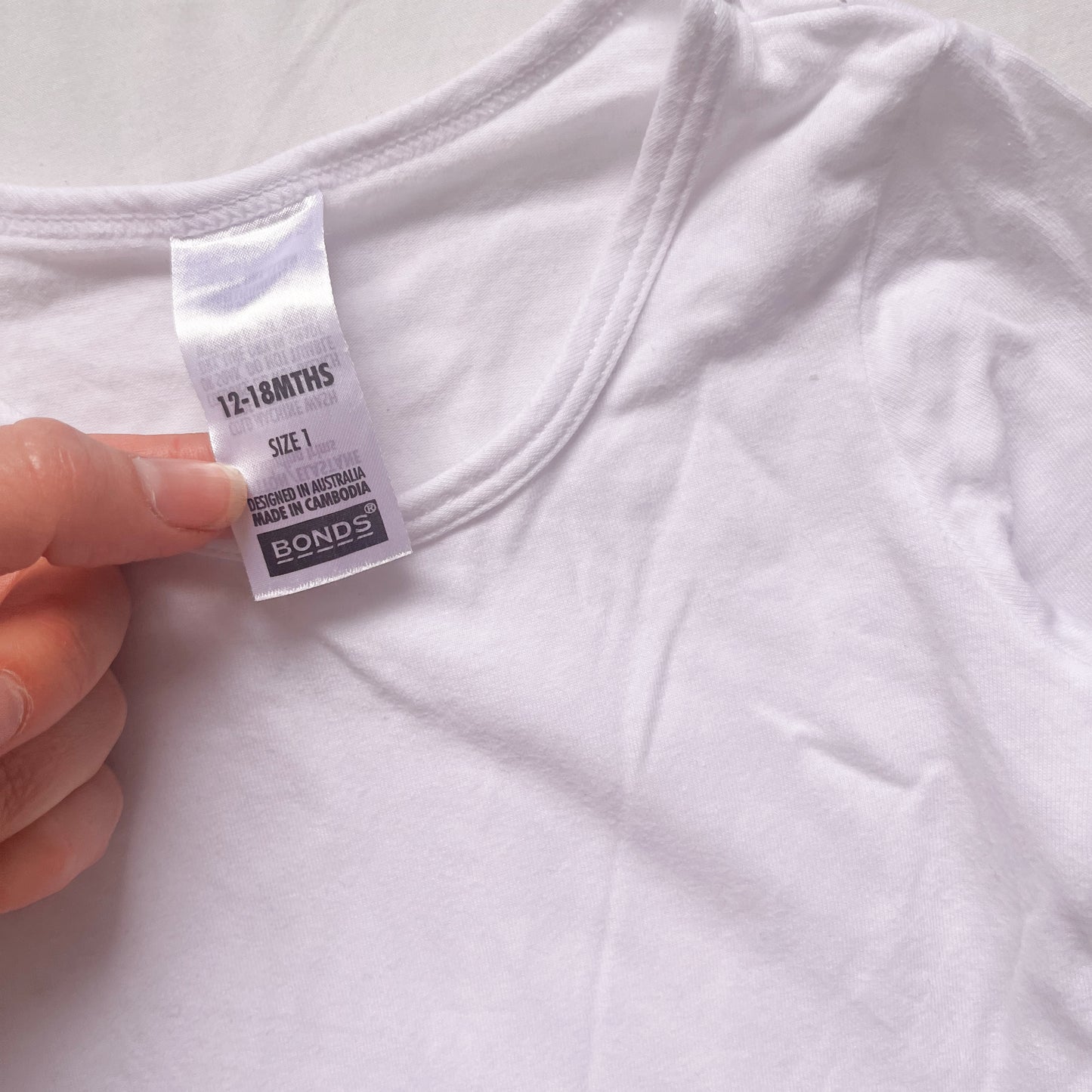 Bonds bodysuit, size 1 (MARK)