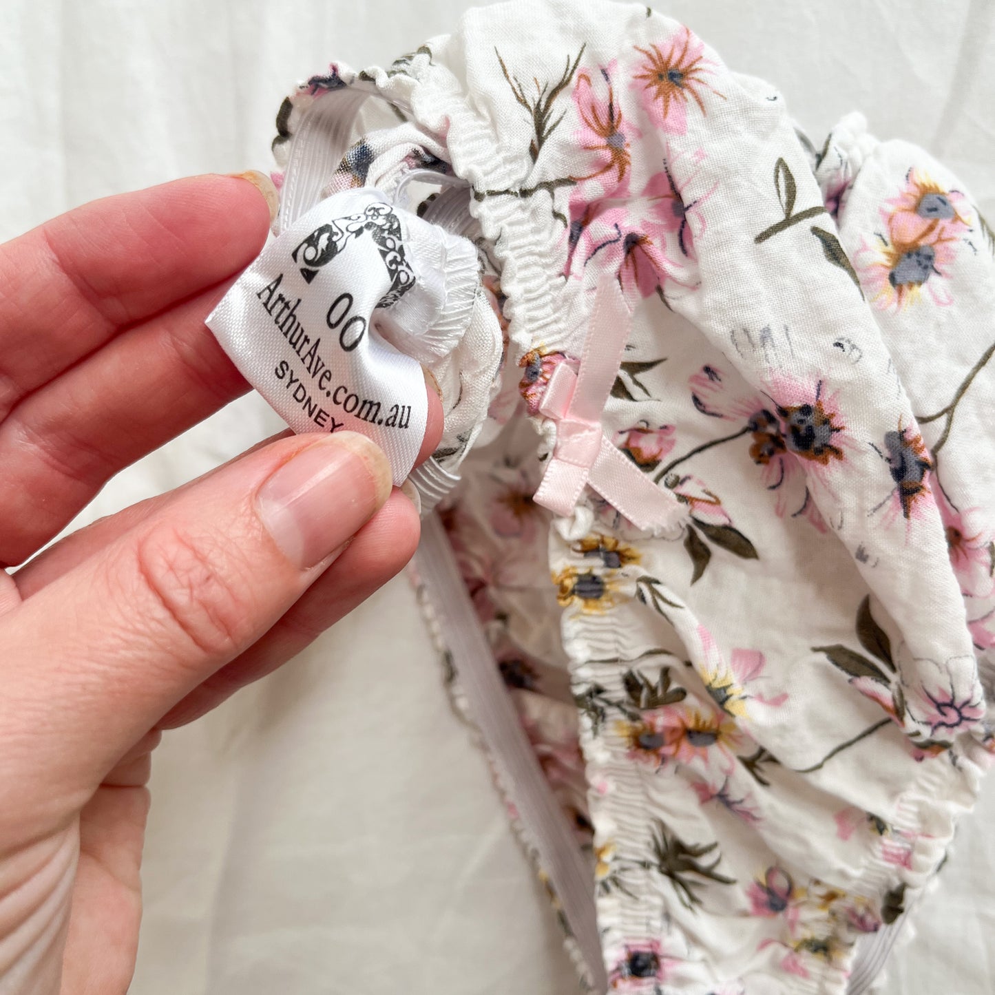 Arthur Ave nappy cover, 3-6m