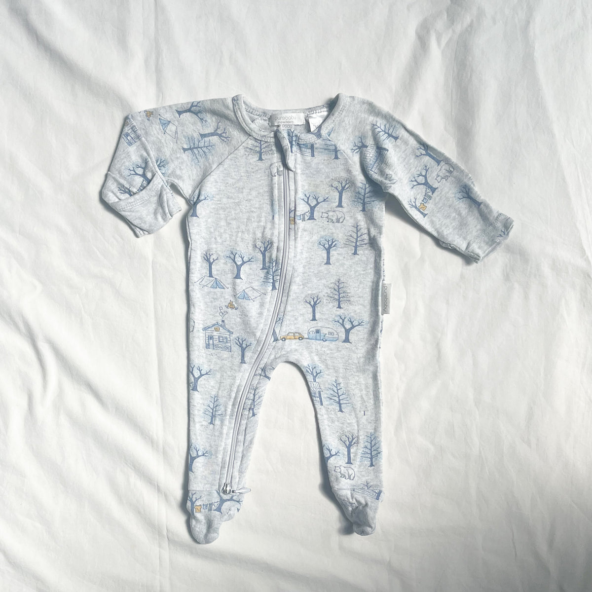 Pure baby sleepsuit, NB