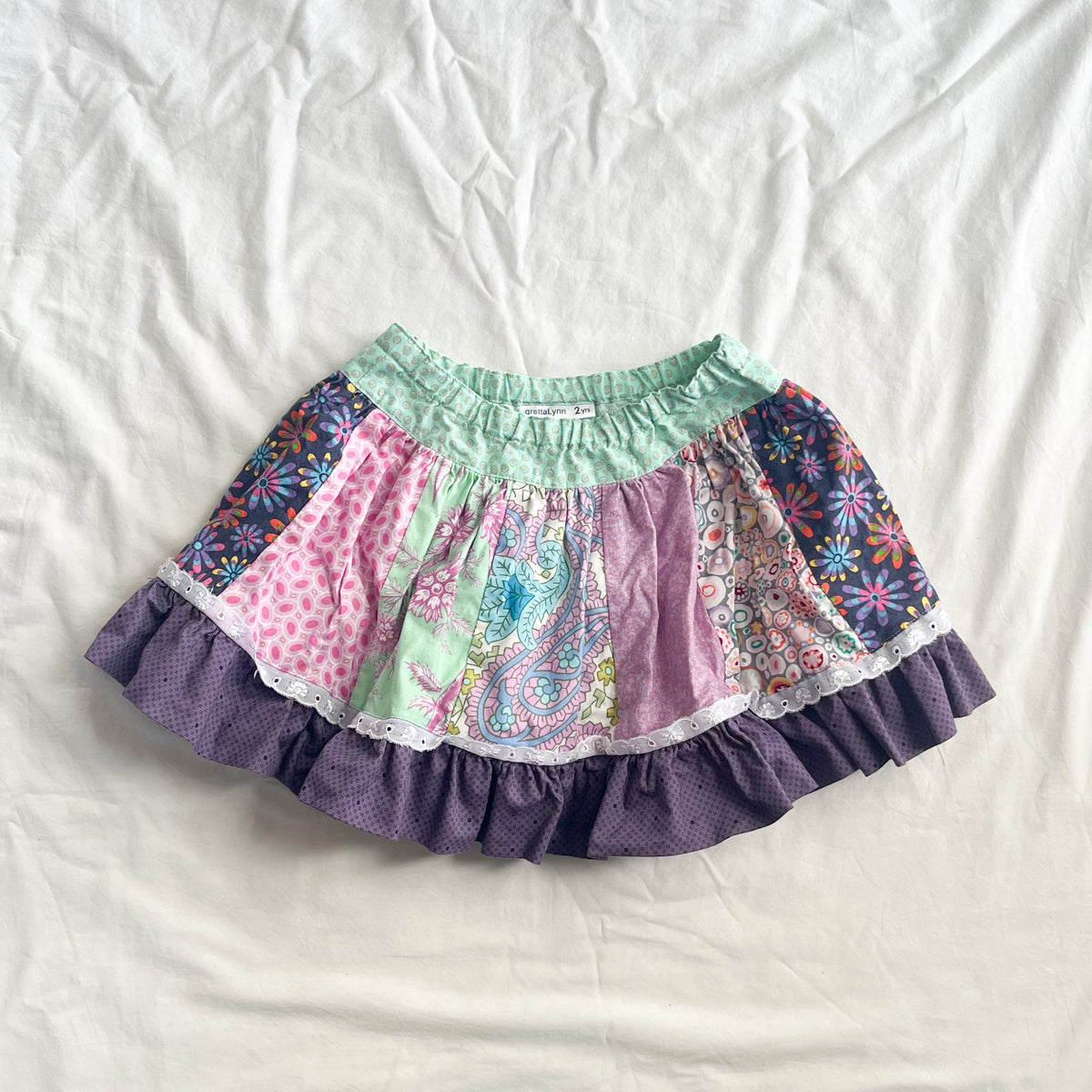 Greta Lyn skirt, size 2 (large fit)