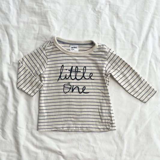 Stripe top, 0-3m
