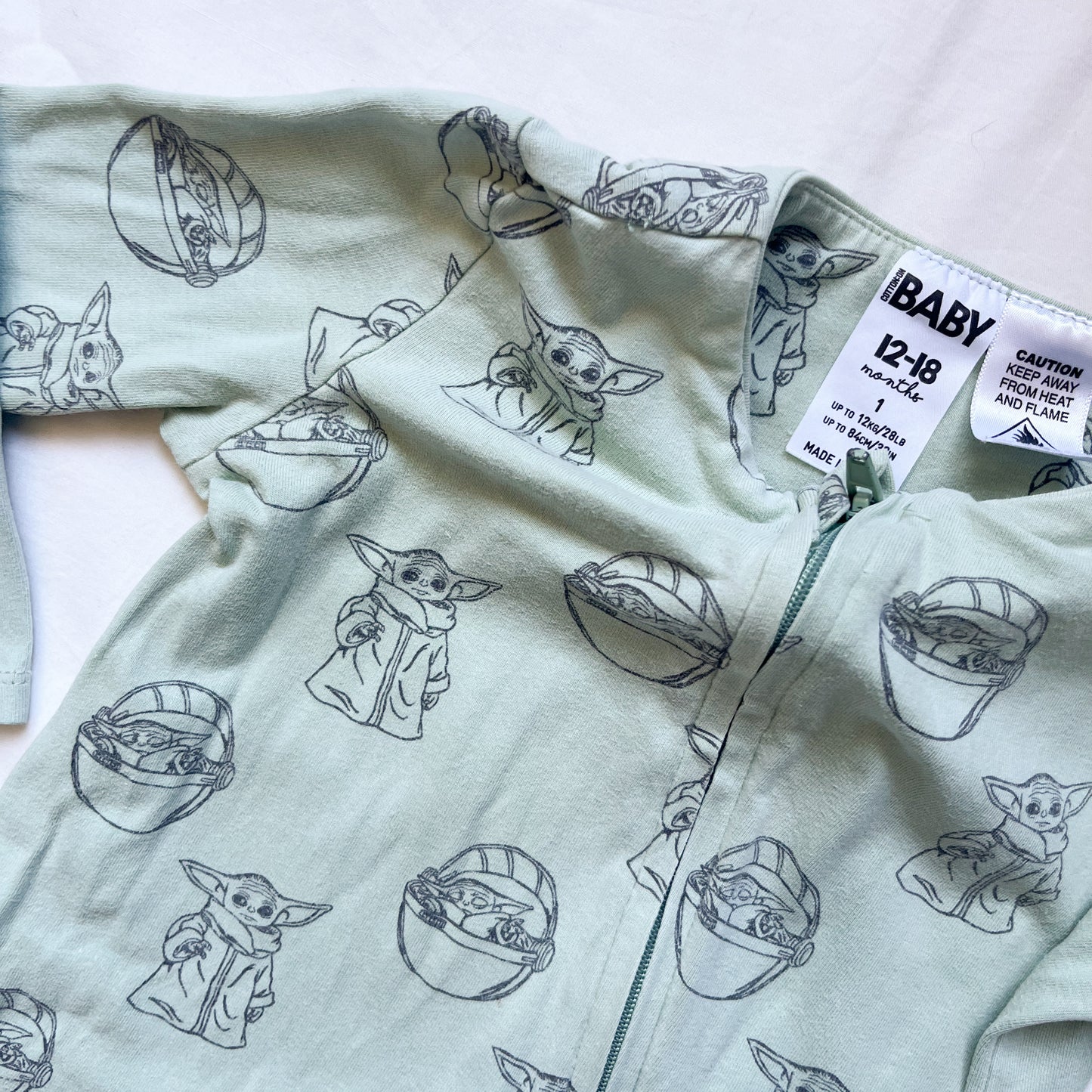 Cotton on Star Wars sleepsuit, size 1