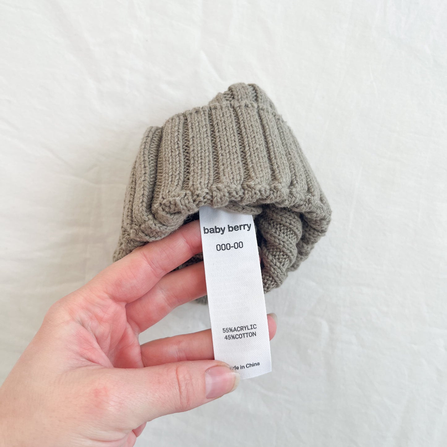 Baby berry beanie, 0-6m