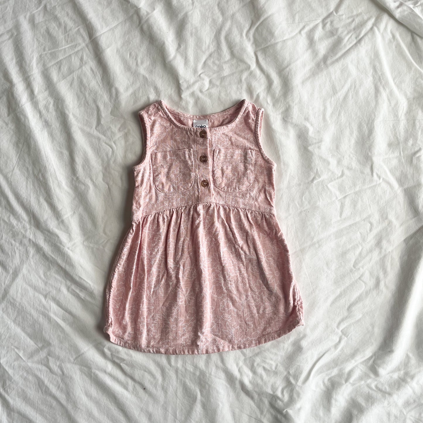 Pink dress, size 1