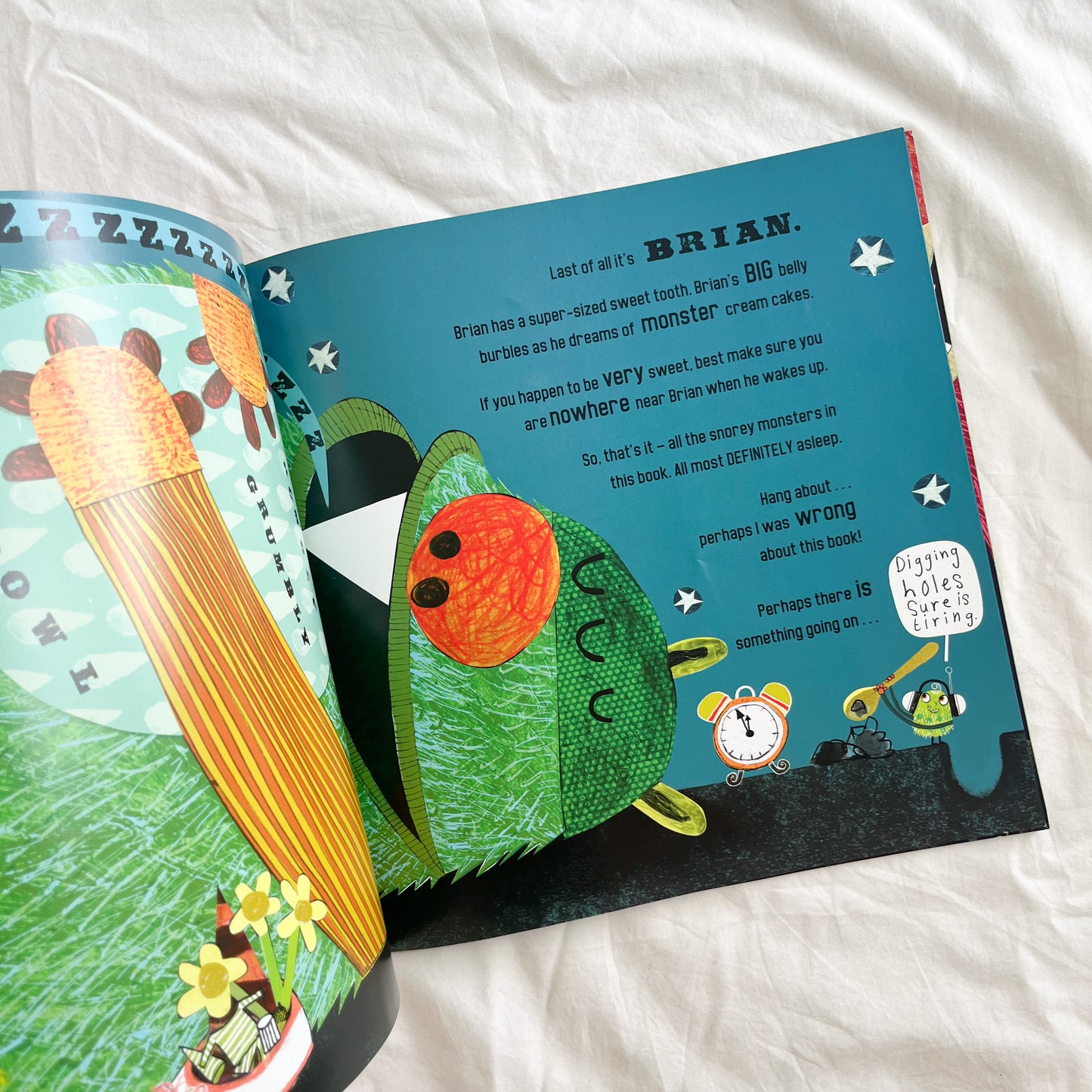 Big monster book, large