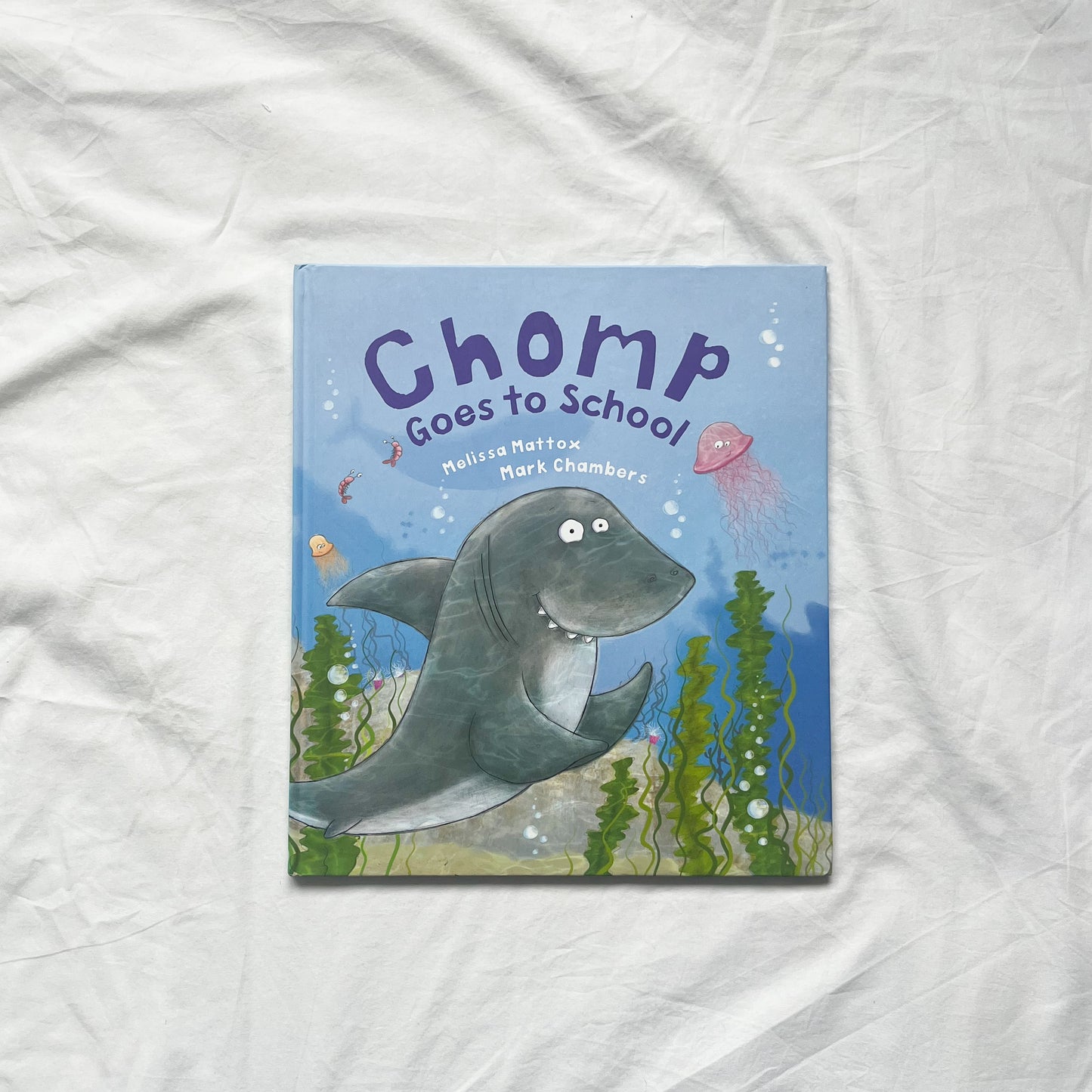 Chomp the shark book, large