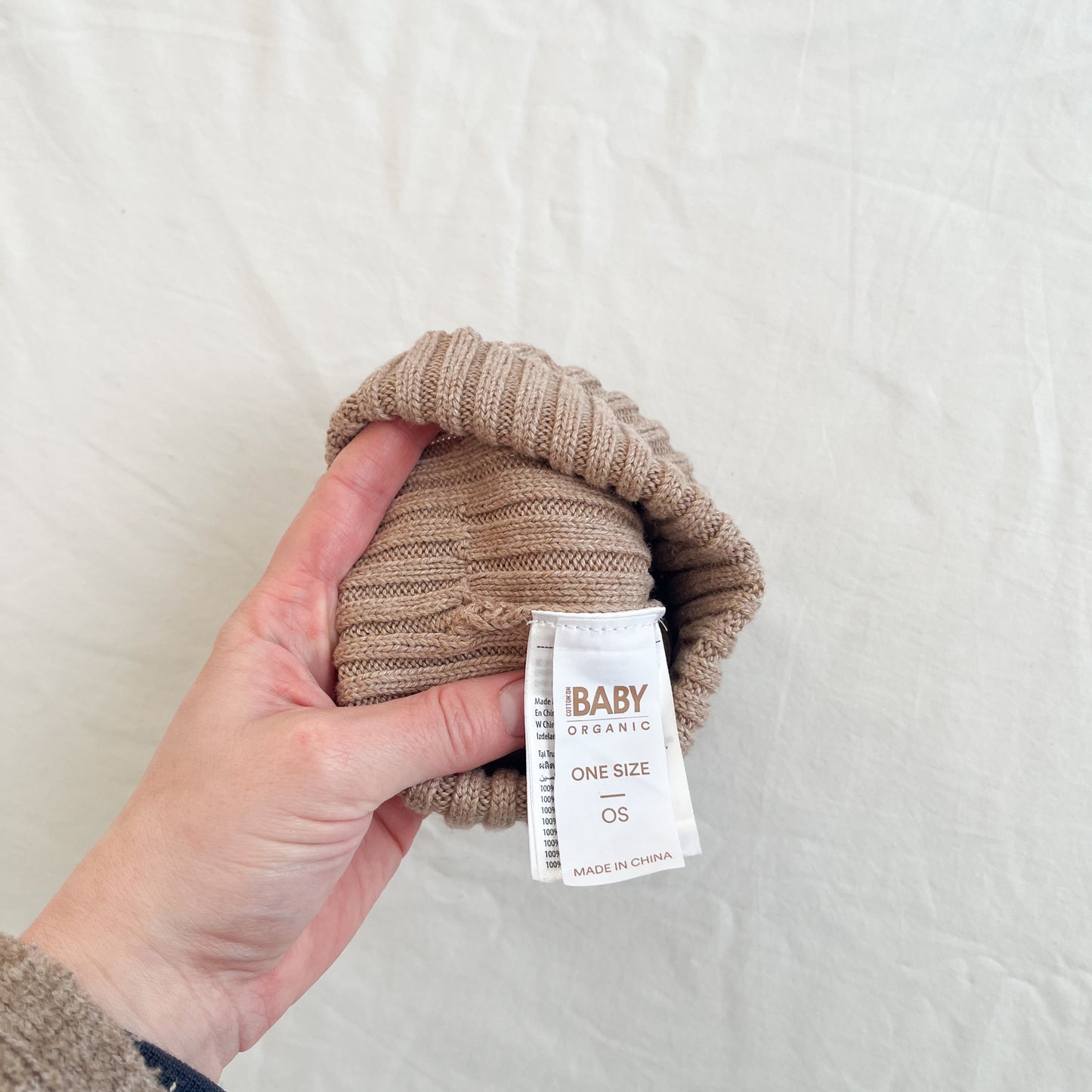 Cotton on beanie, aprox 0-1