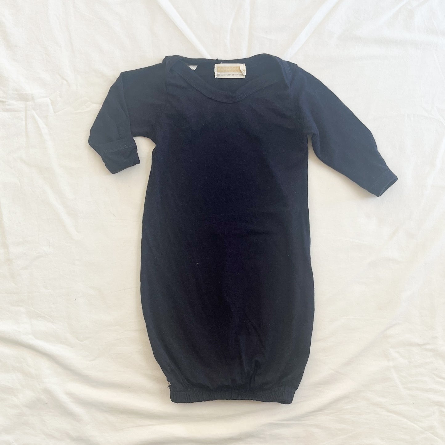 Mokopuna merino sleep dress , NB