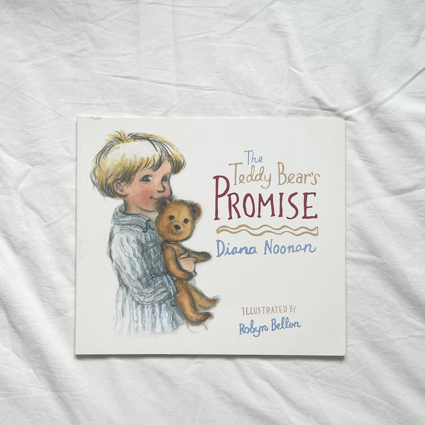 Teddy bear promise book, med-large