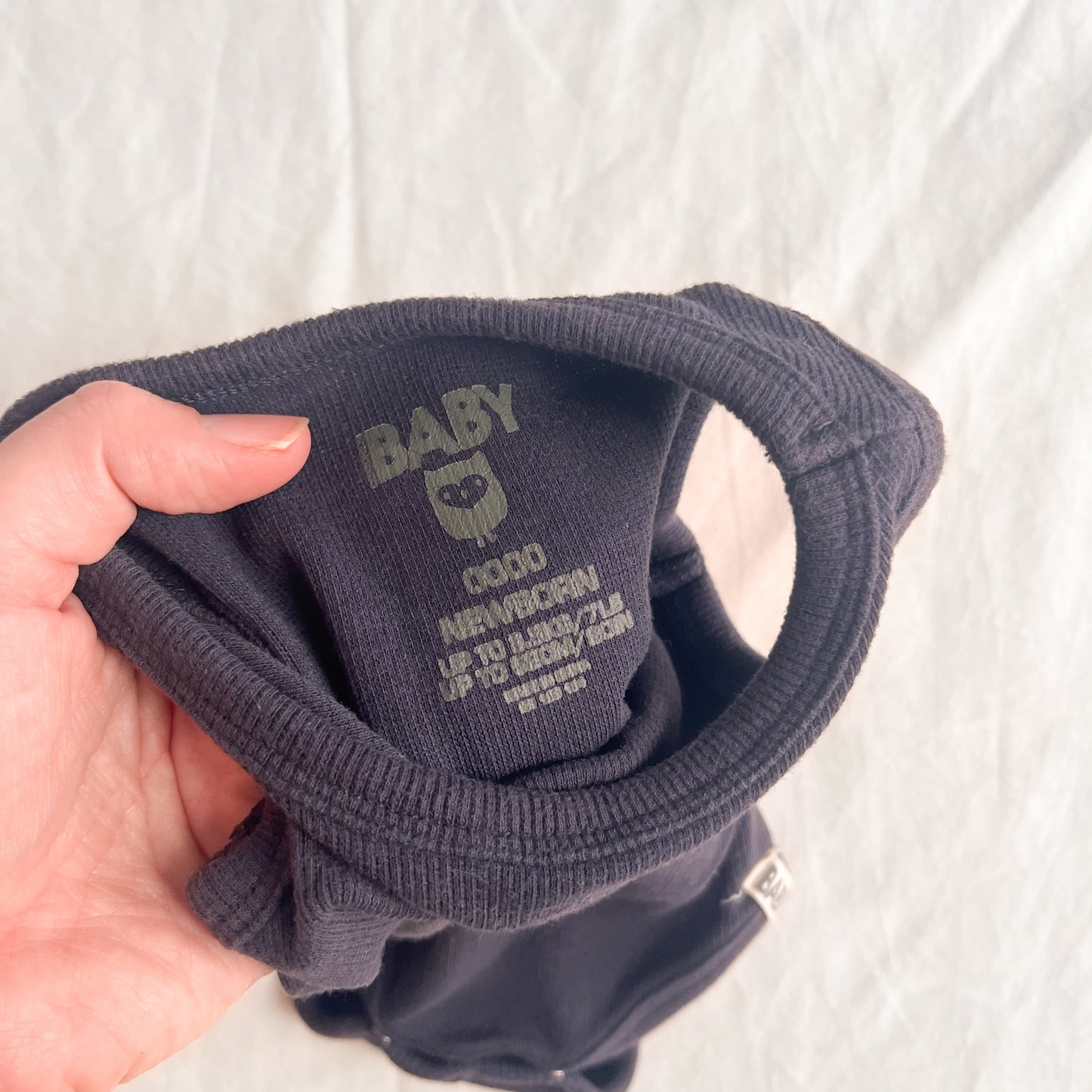 Cotton on bodysuit, NB