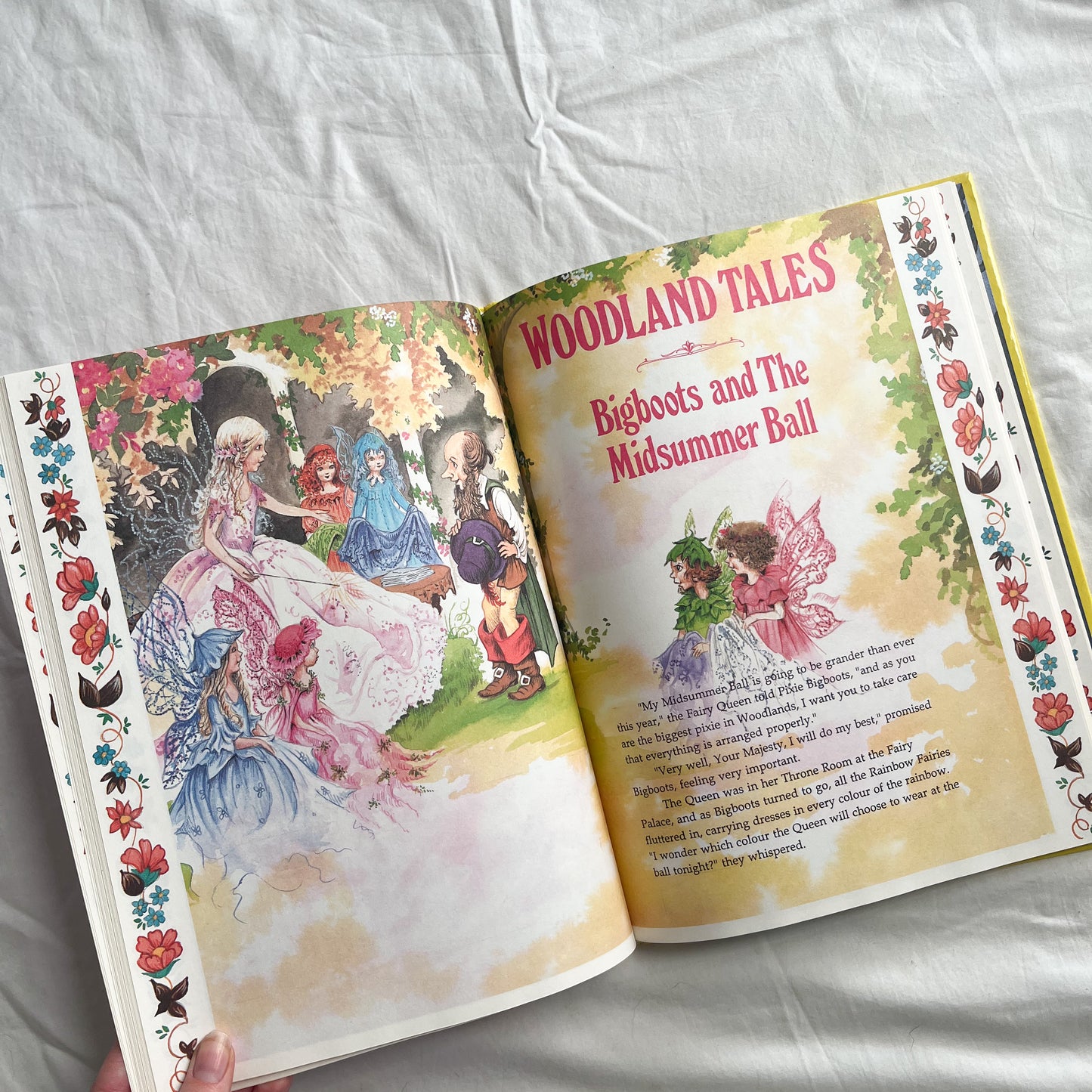 Vintage bedtime stories book