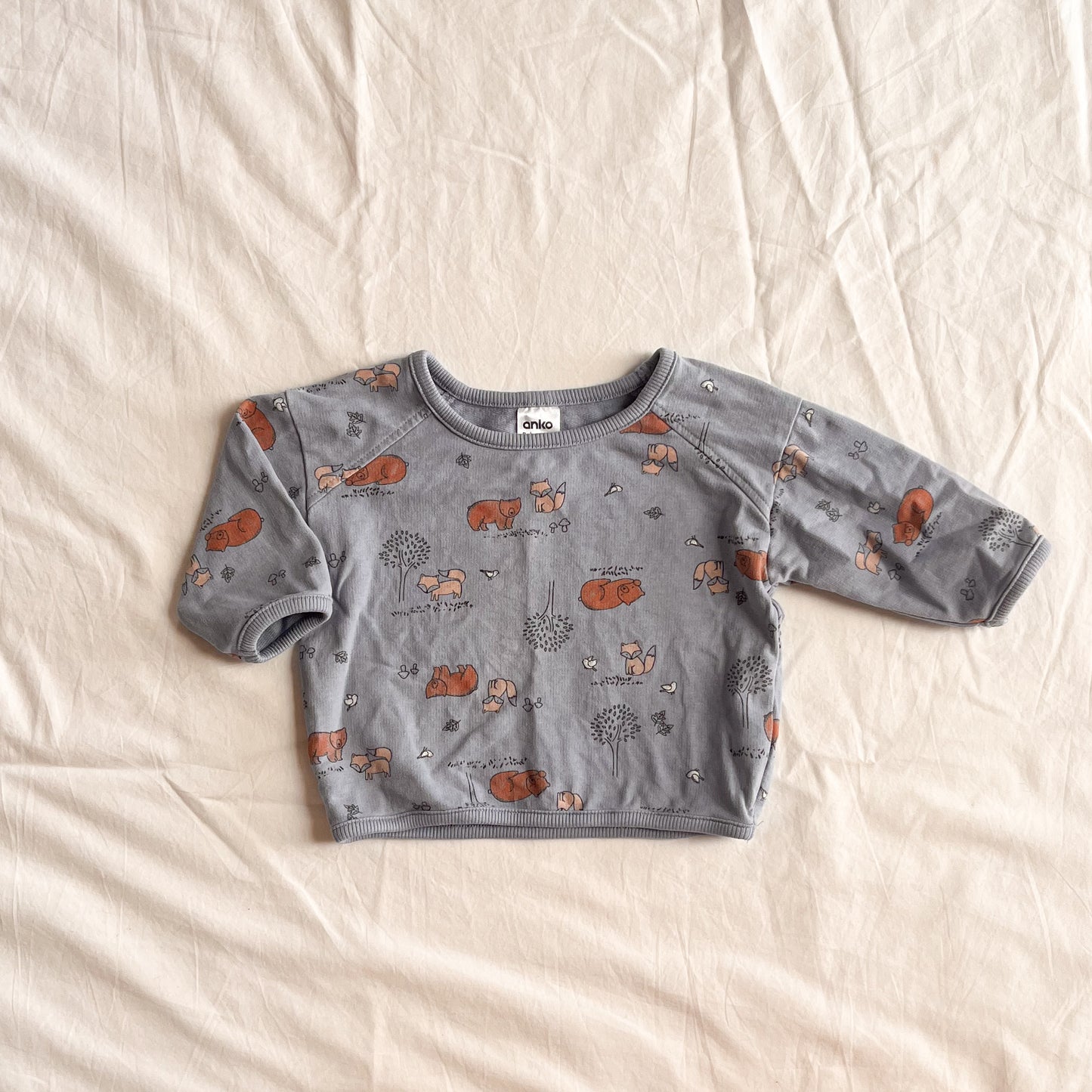 Animal sweater, 3-6m
