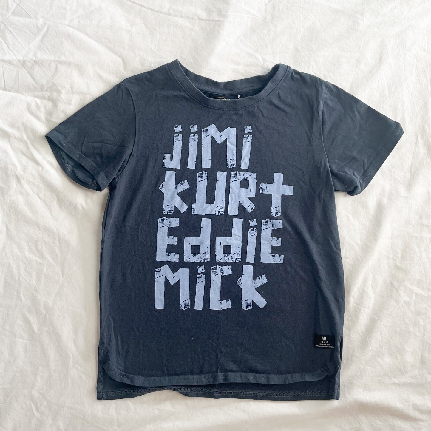 Rock your kid tee, size 8