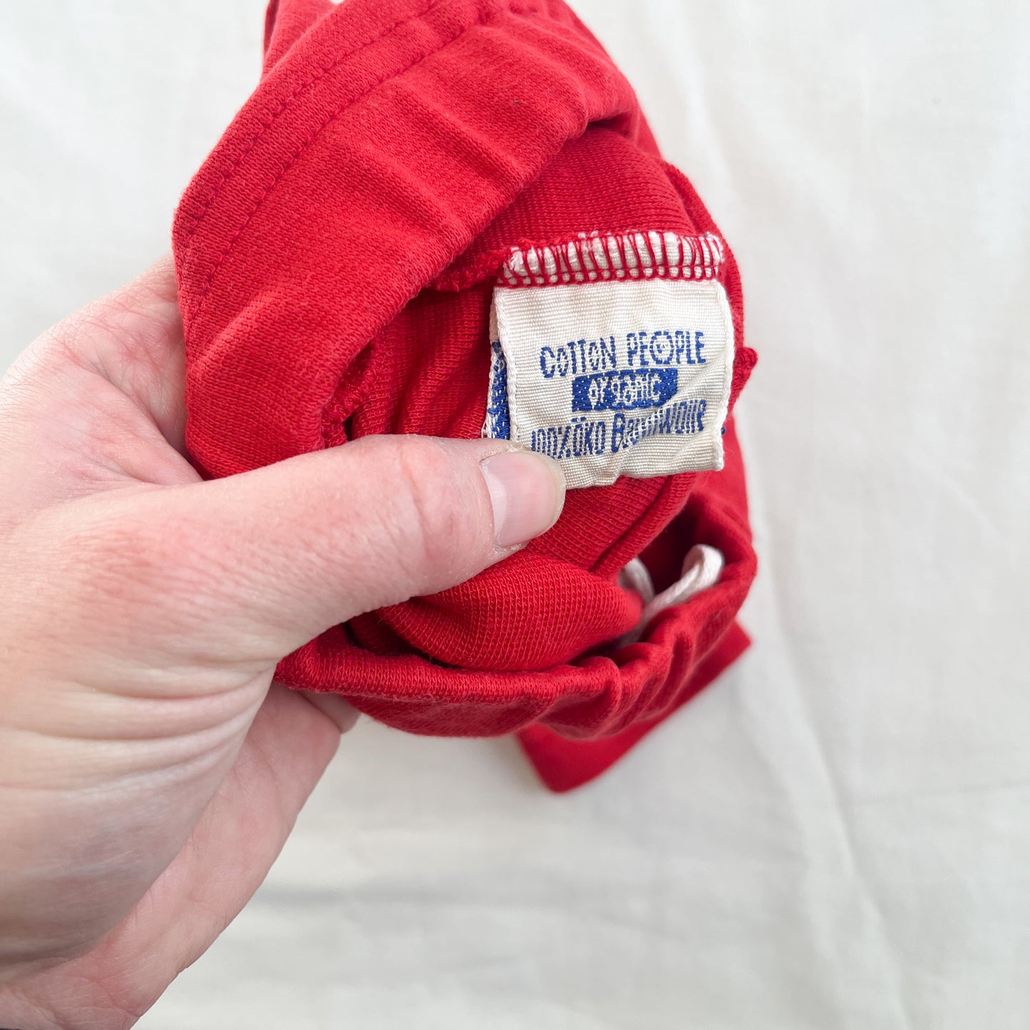 Cotton pants (made in Egypt), 3-6m (small fit)
