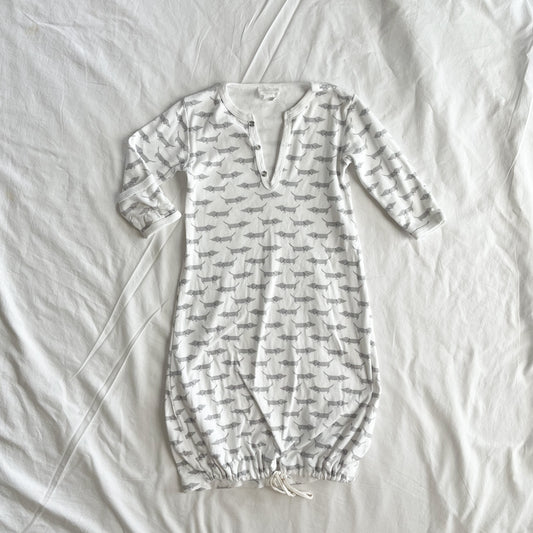 Red Current sleep dress, 3-6m