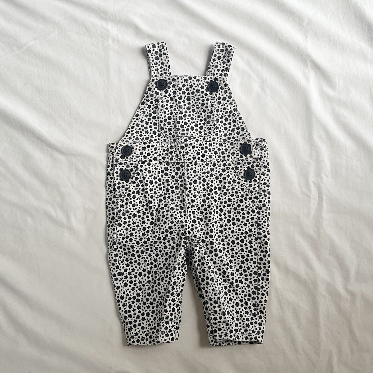 Cotton on overalls, 0-3m