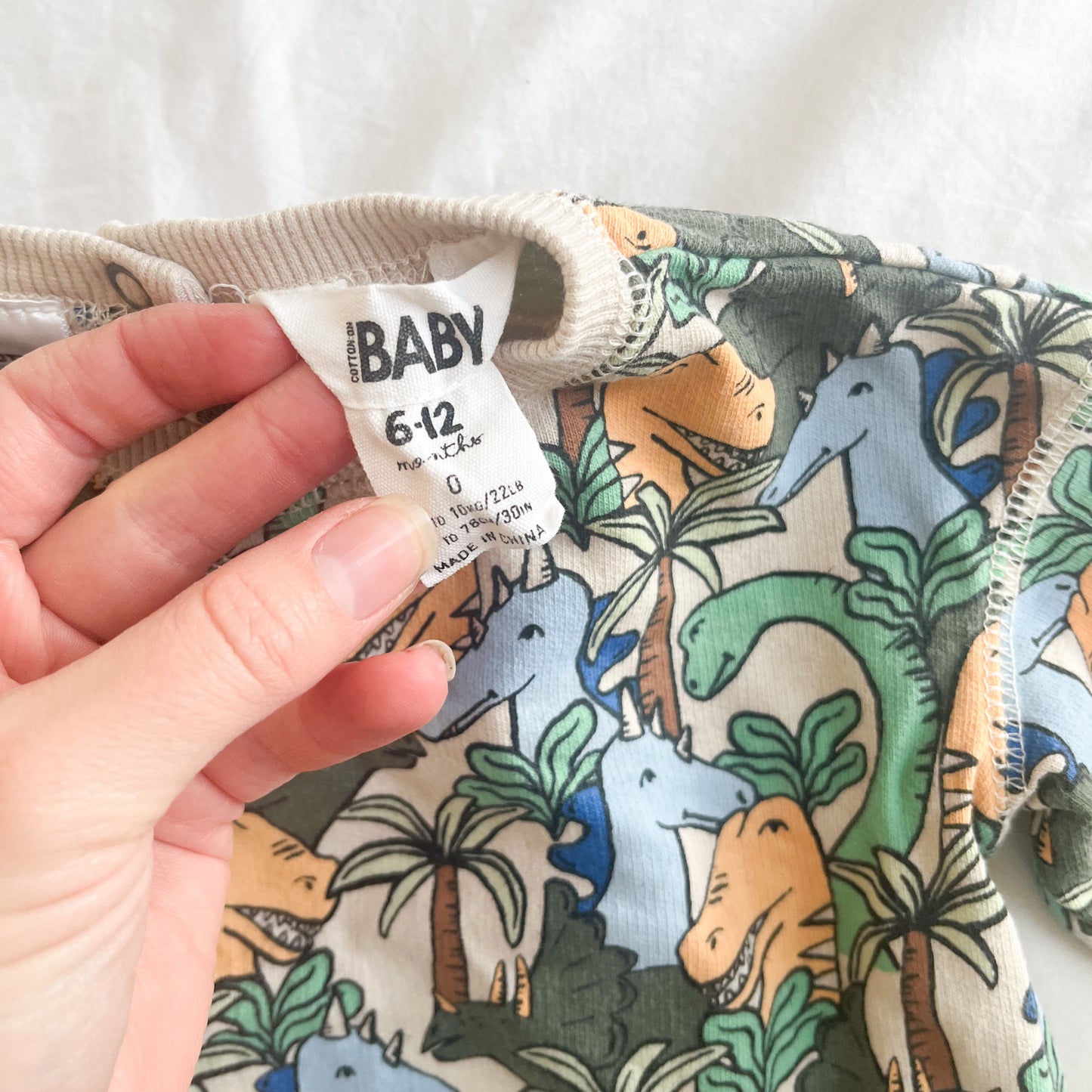 Cotton on romper, 6-12m