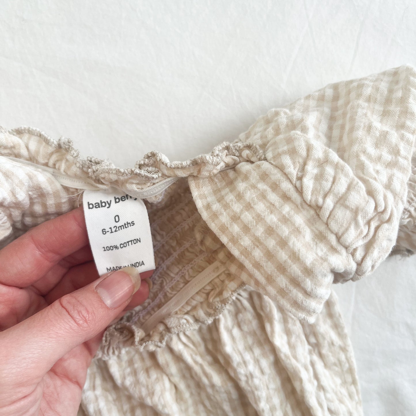 Baby berry romper, 6-12m