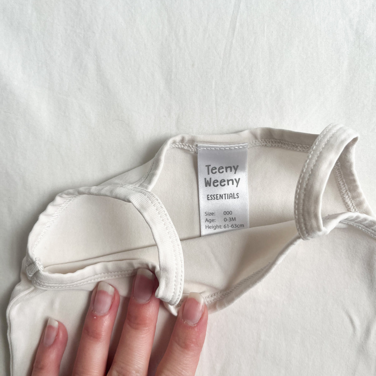 Teeny weeny bodysuit, 0-3m