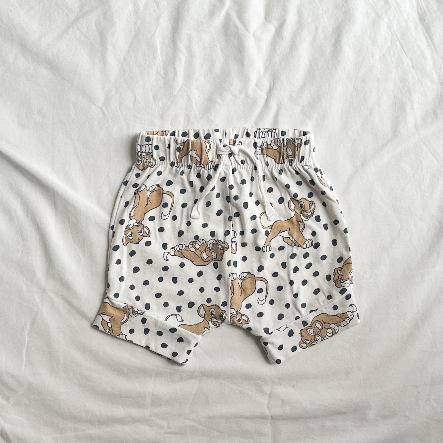 Lion king shorts, 0-3m