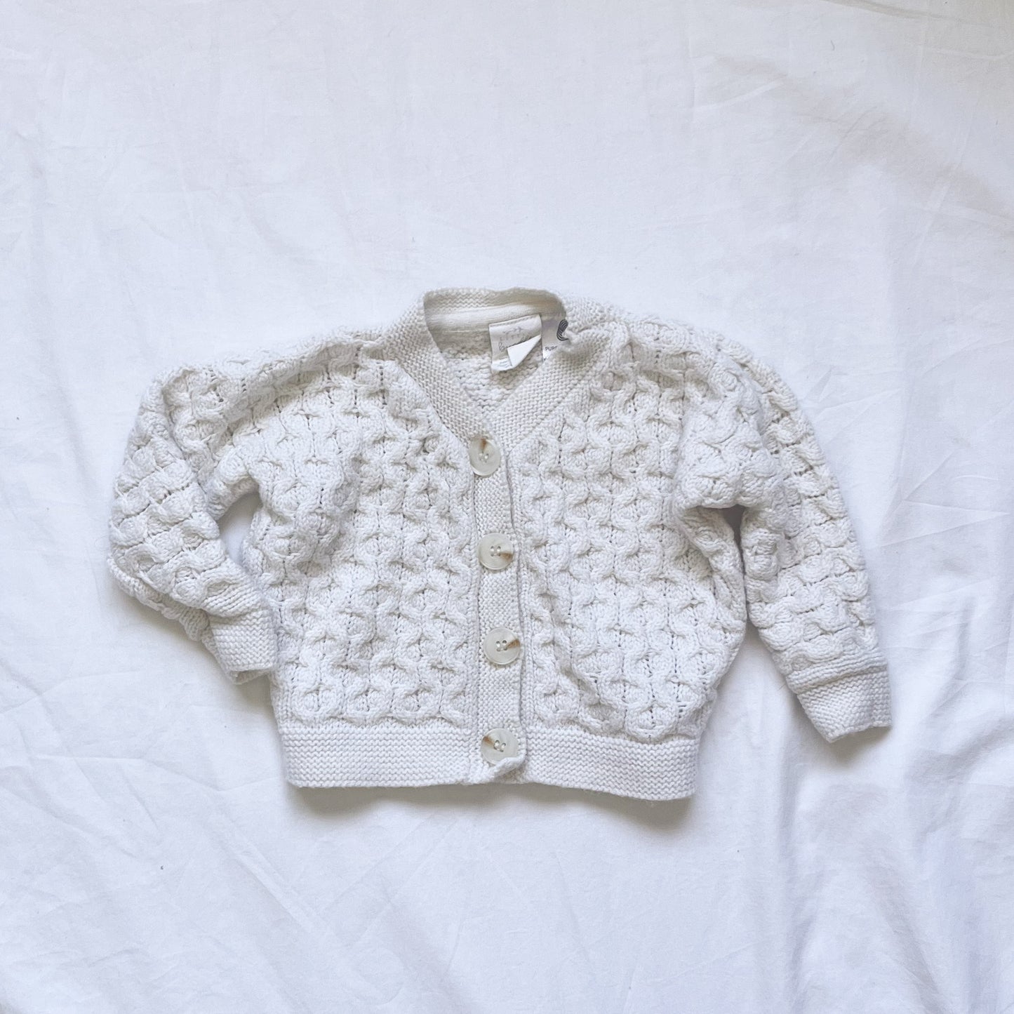 Little bundle merino cardi, 0-3m