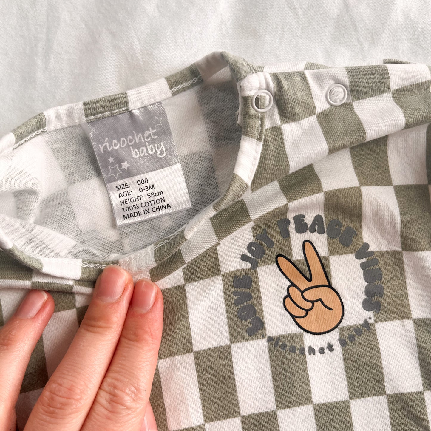 Ricochet romper, 0-3m