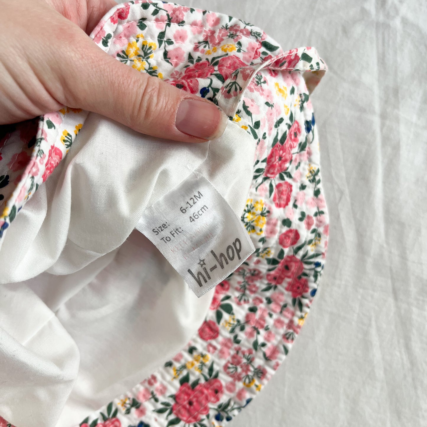 Hi hop sunhat, 6-12m