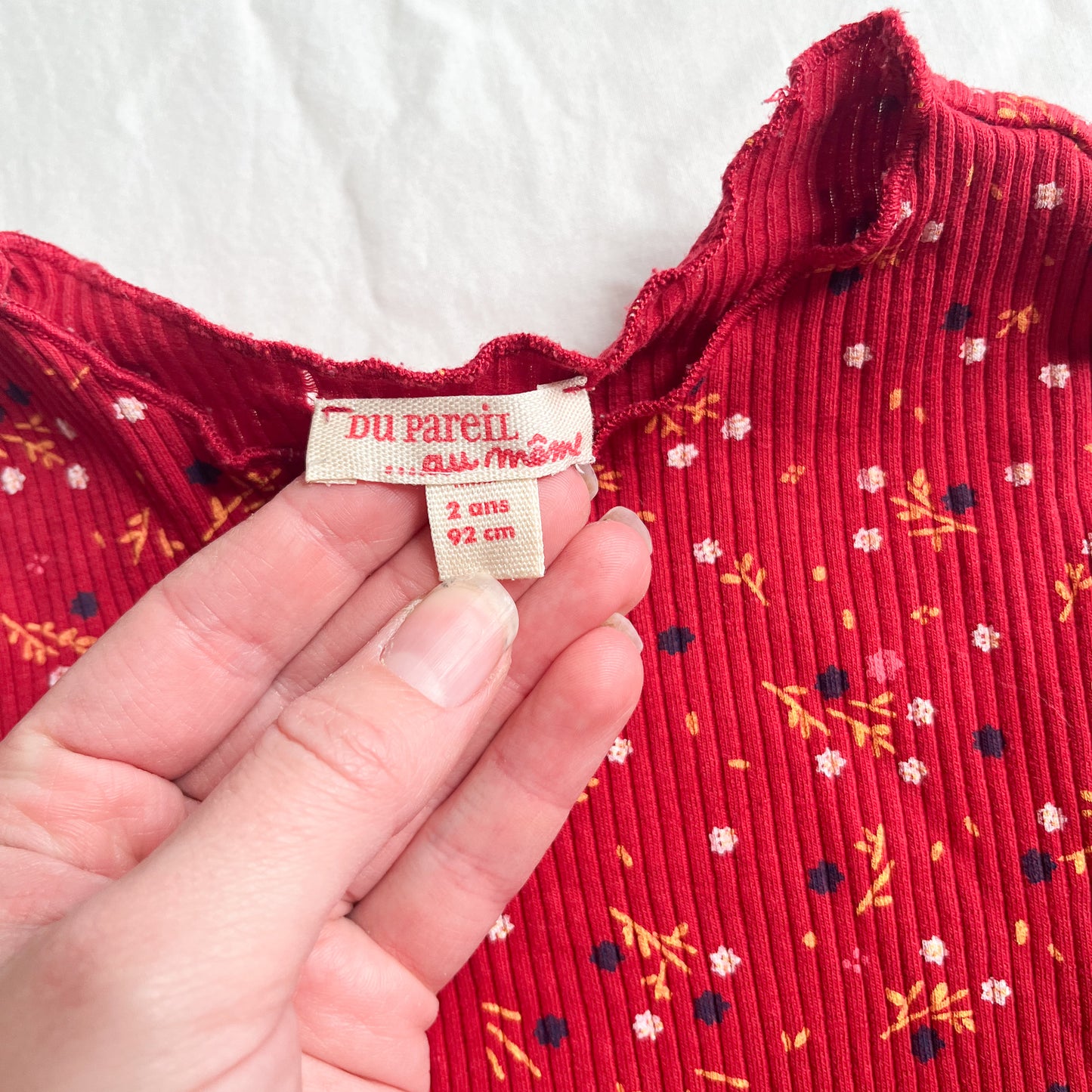 Du Paraeil top, size 2