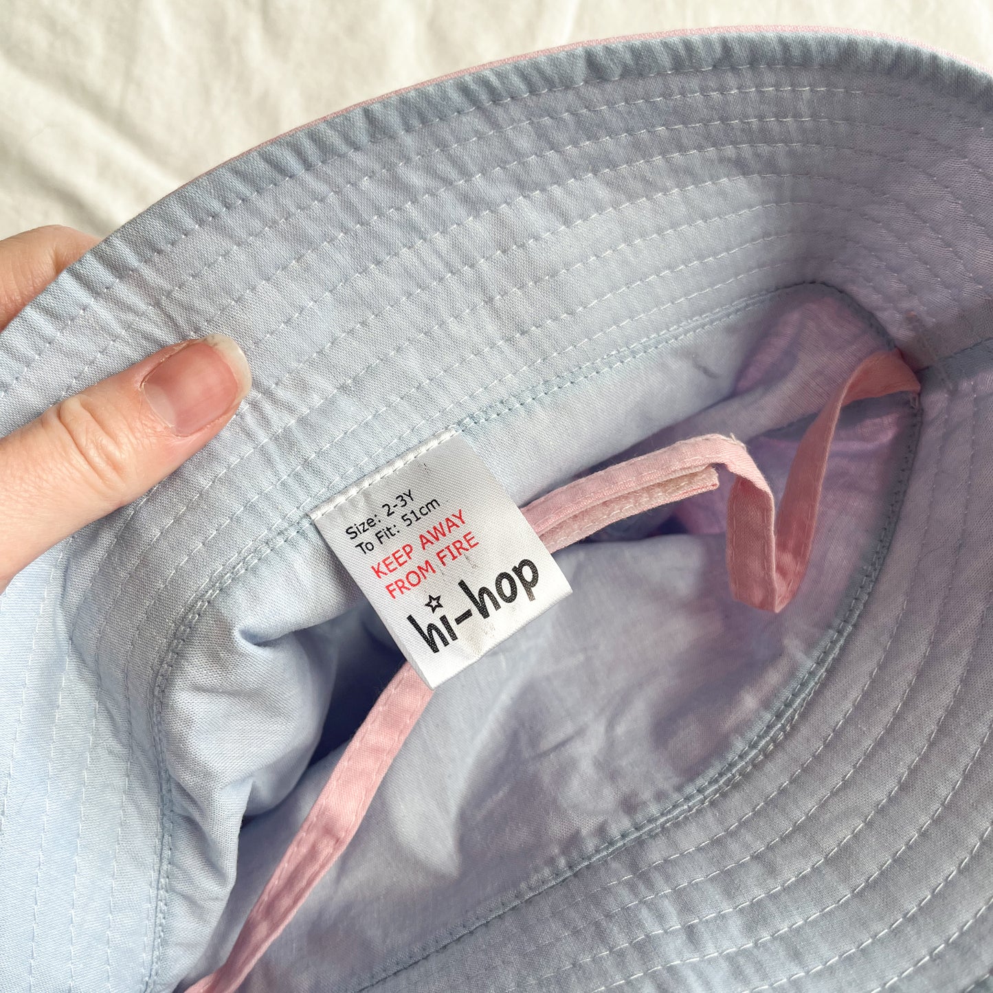 Hi hop hat, size 2-3