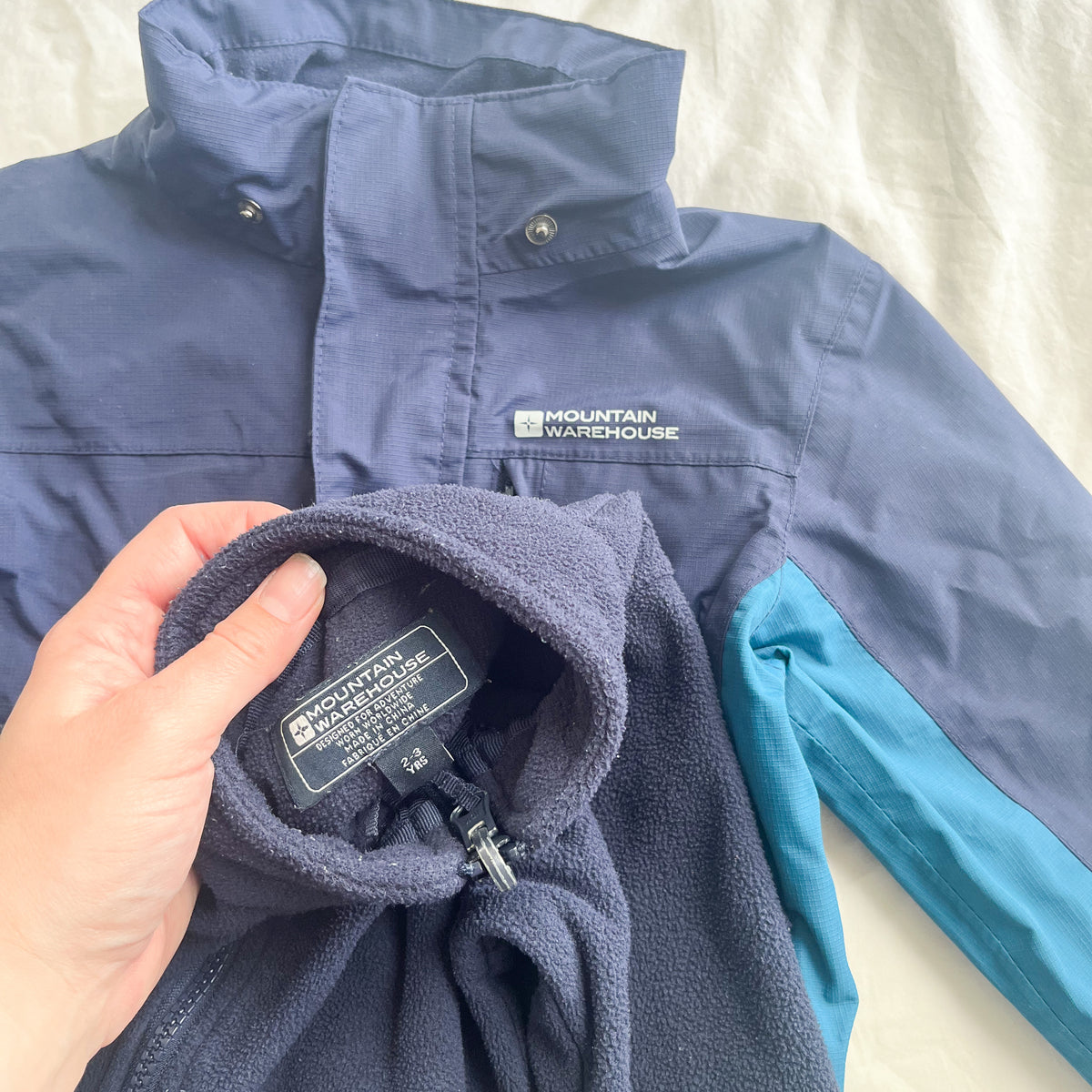 Mountain warehouse jacket set, size 2-3