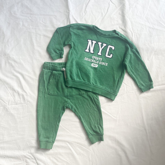 H&M sweatsuit, size 1