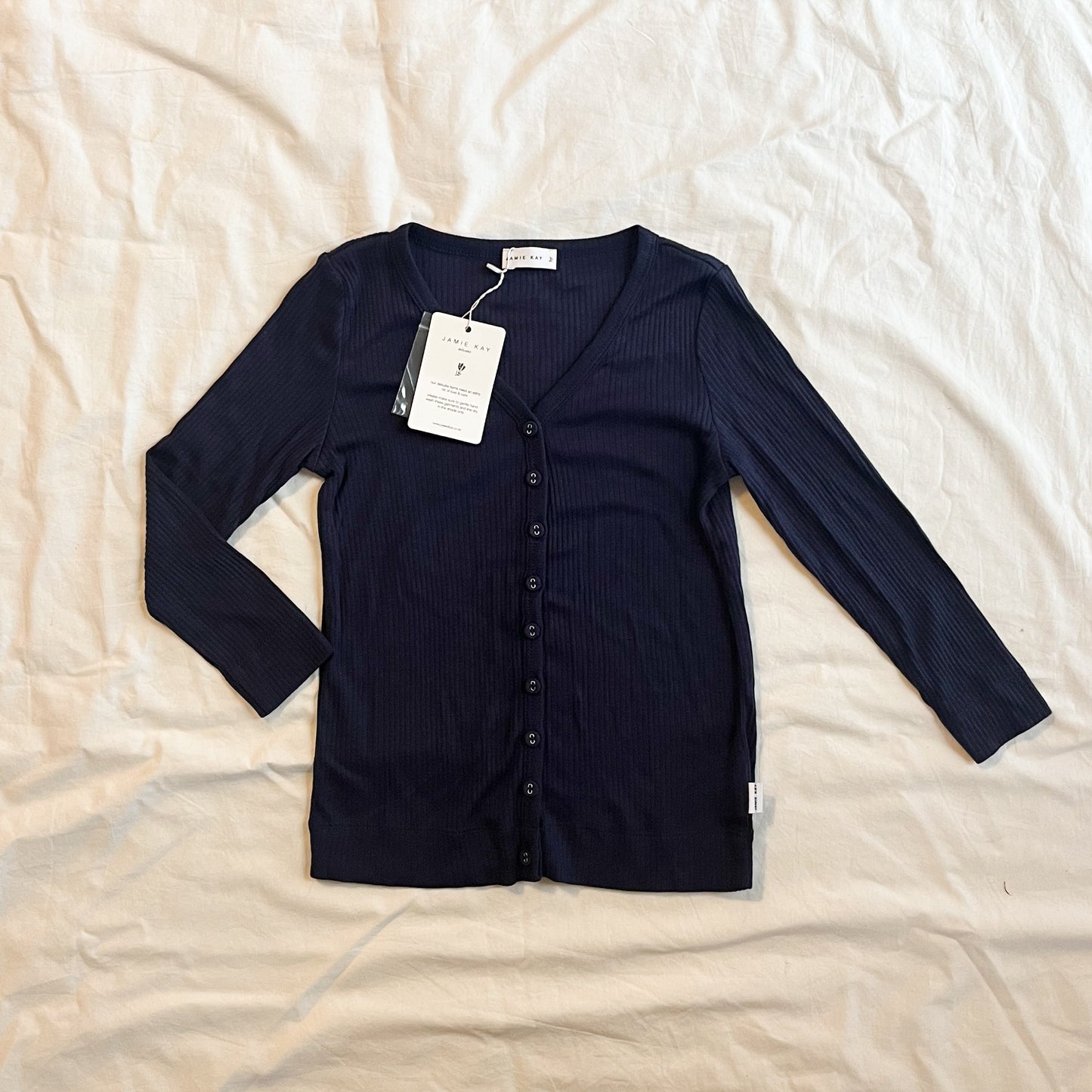 Jaime Kay light cardi, size 5