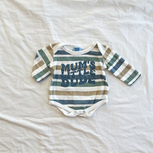 Mobi minors bodysuit, NB