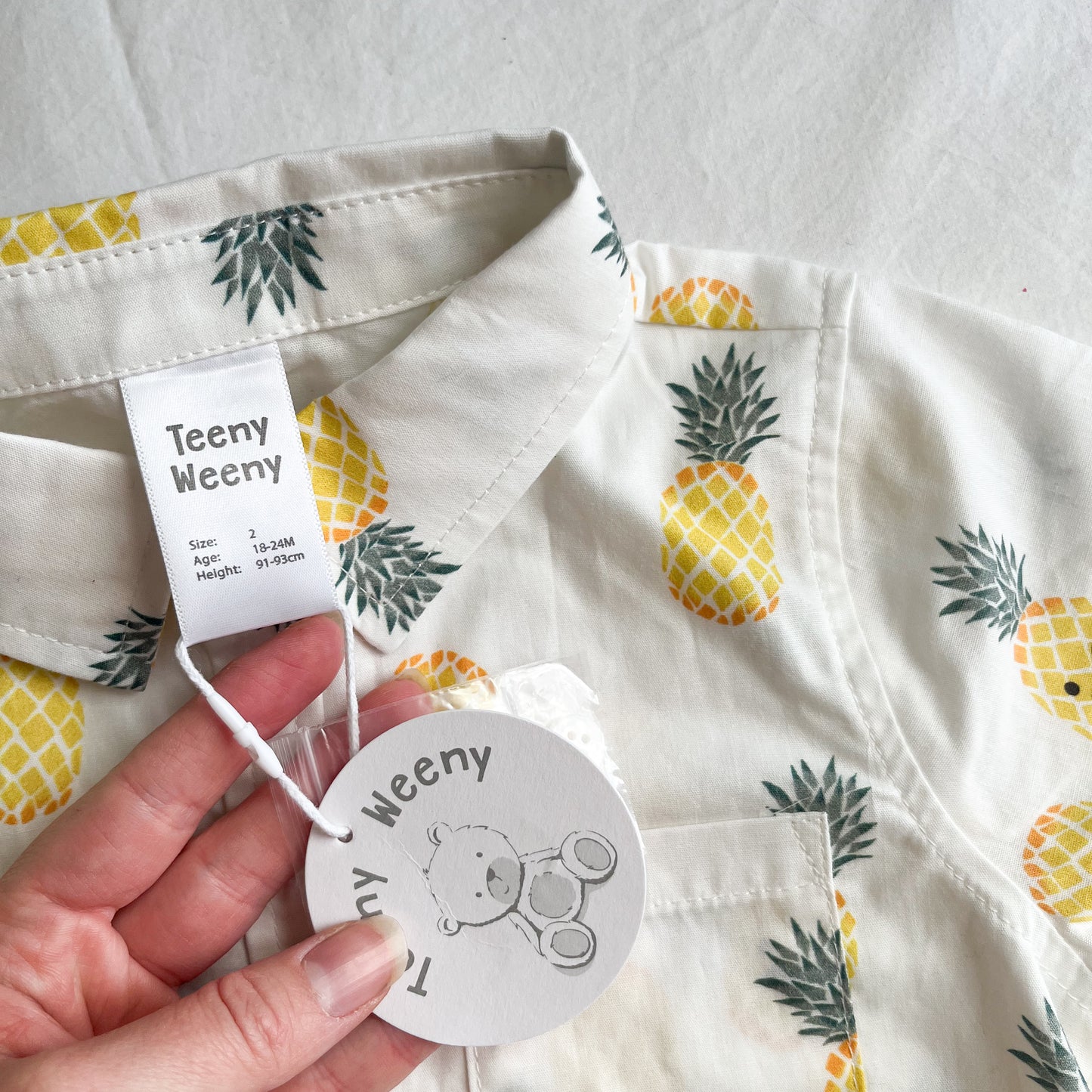 Teeny weeny shirt, size 2
