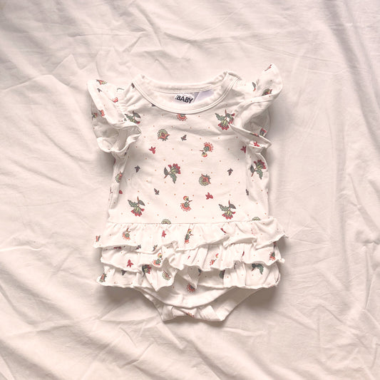 Cotton on baby bodysuit/dress, 0-3m