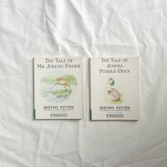 BP Beatrix potter books, small (1 flaw)