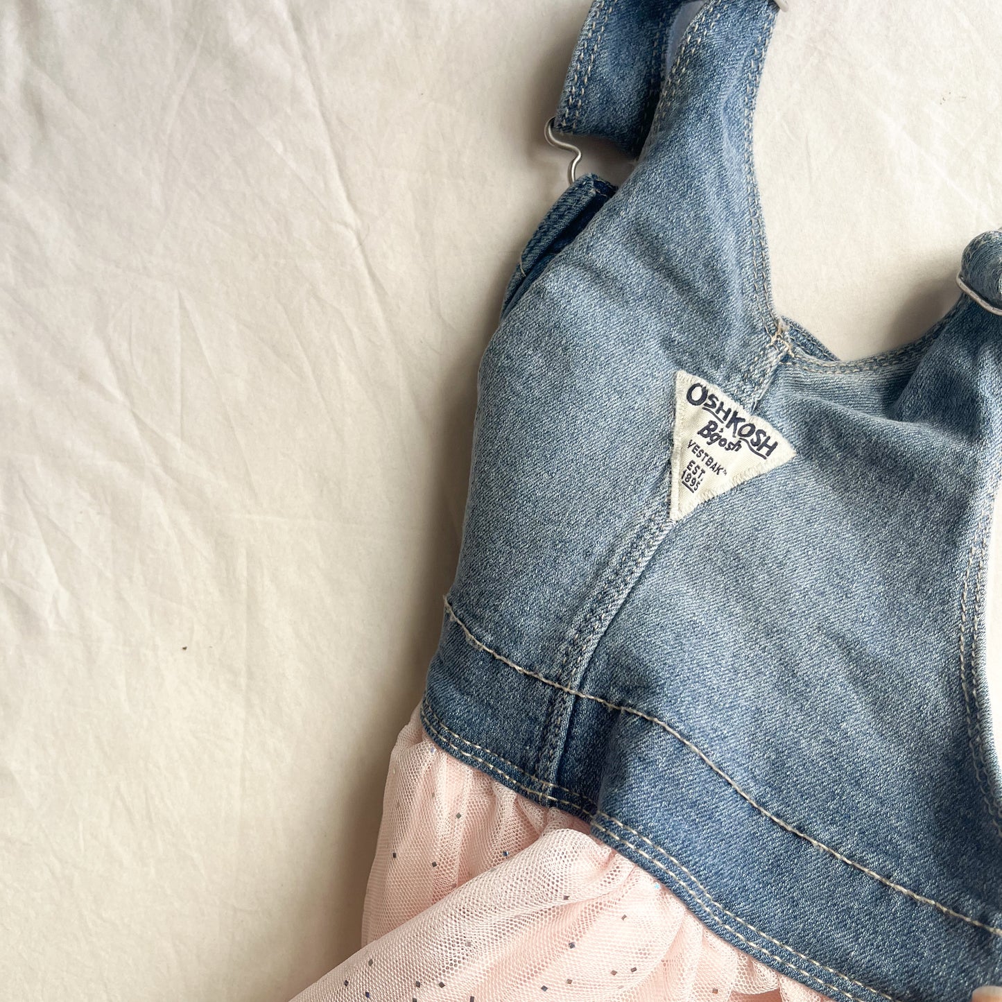 OSH kosh pinny, size 2