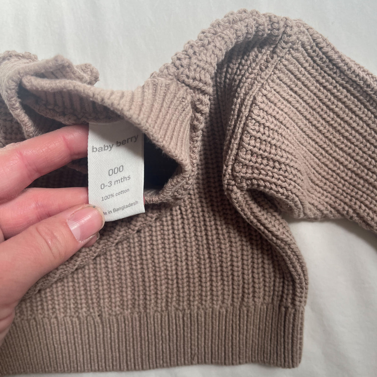 Baby berry jumper, 0-3m