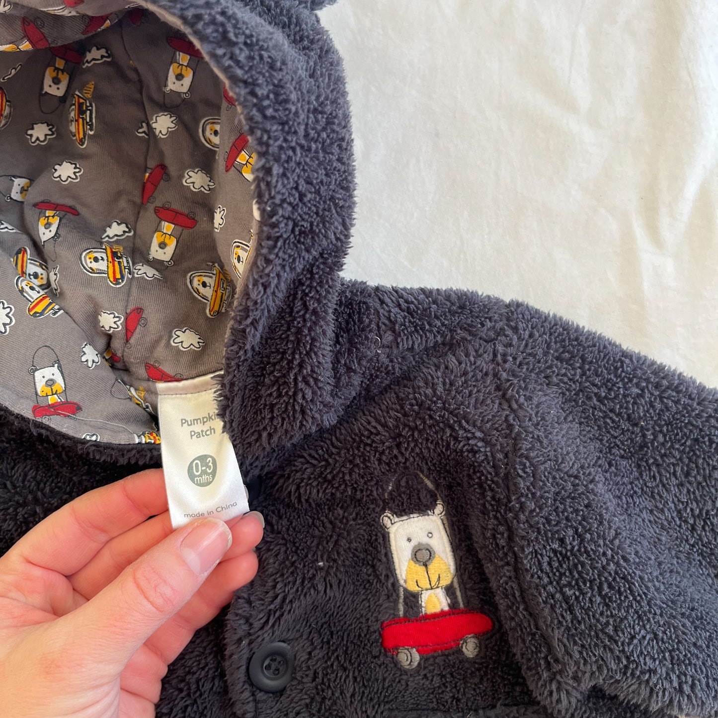 Pumpkin patch jacket, 0-3m