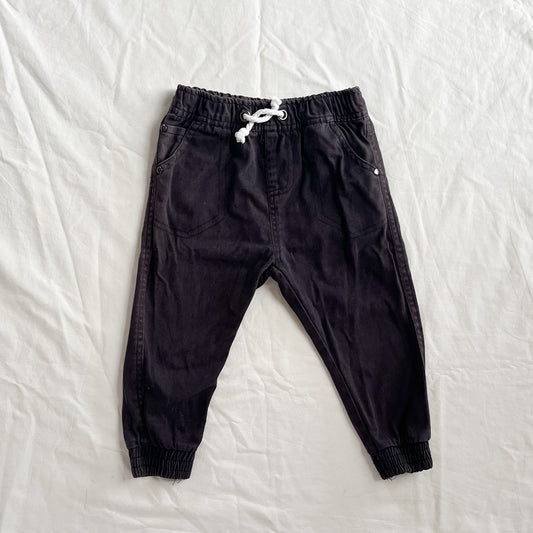 Hippo & friends pants, size 1 1/2