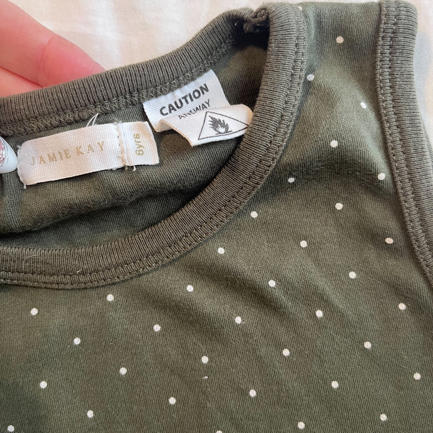 Jaime Kay singlet, size 6