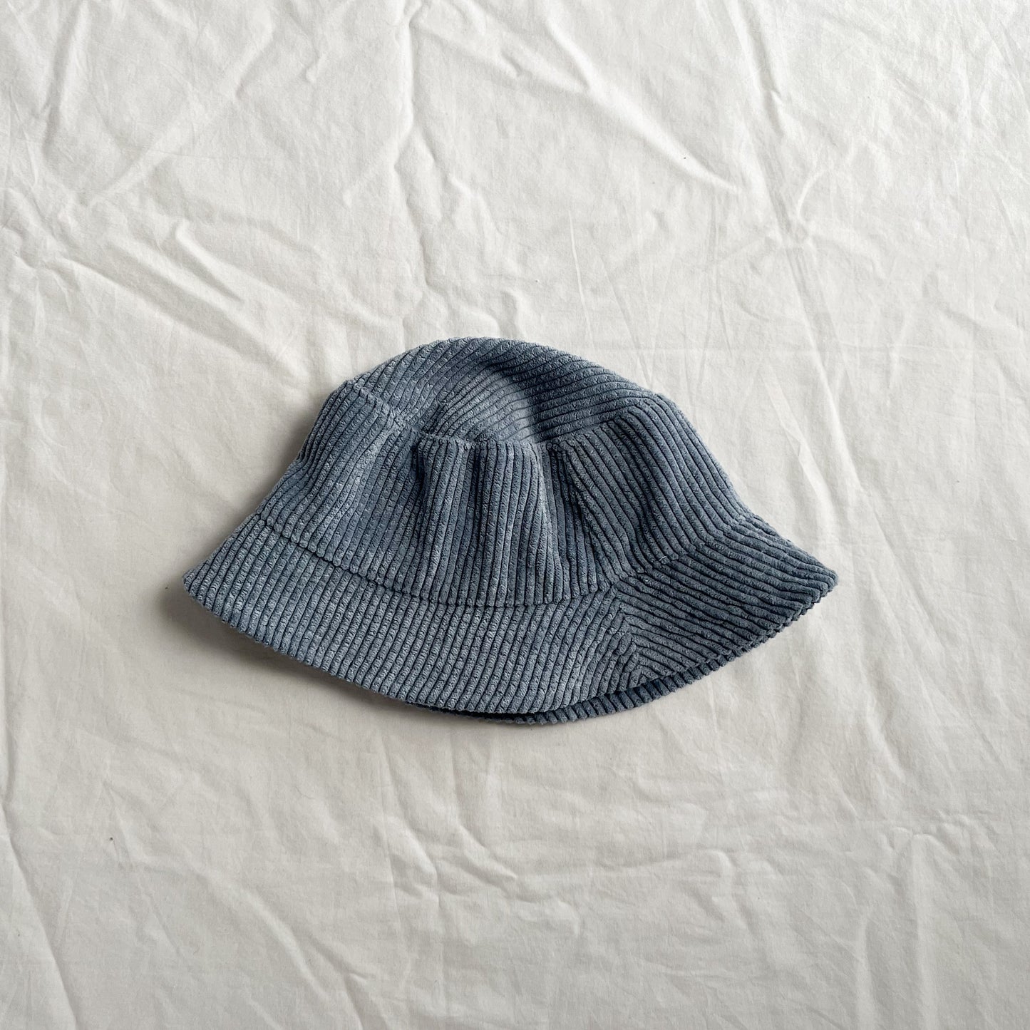 Blue cord hat, size 1-3