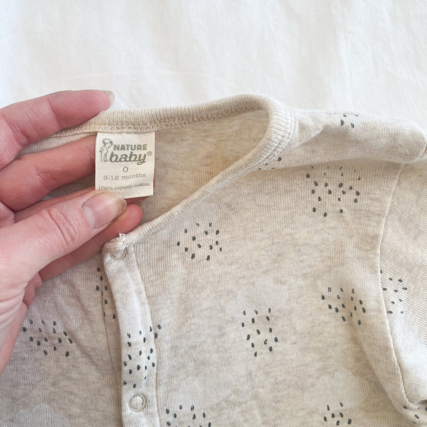 Nature baby sleepsuit, 6-12m