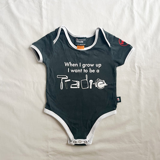 Bunnings bodysuit, 6-12m