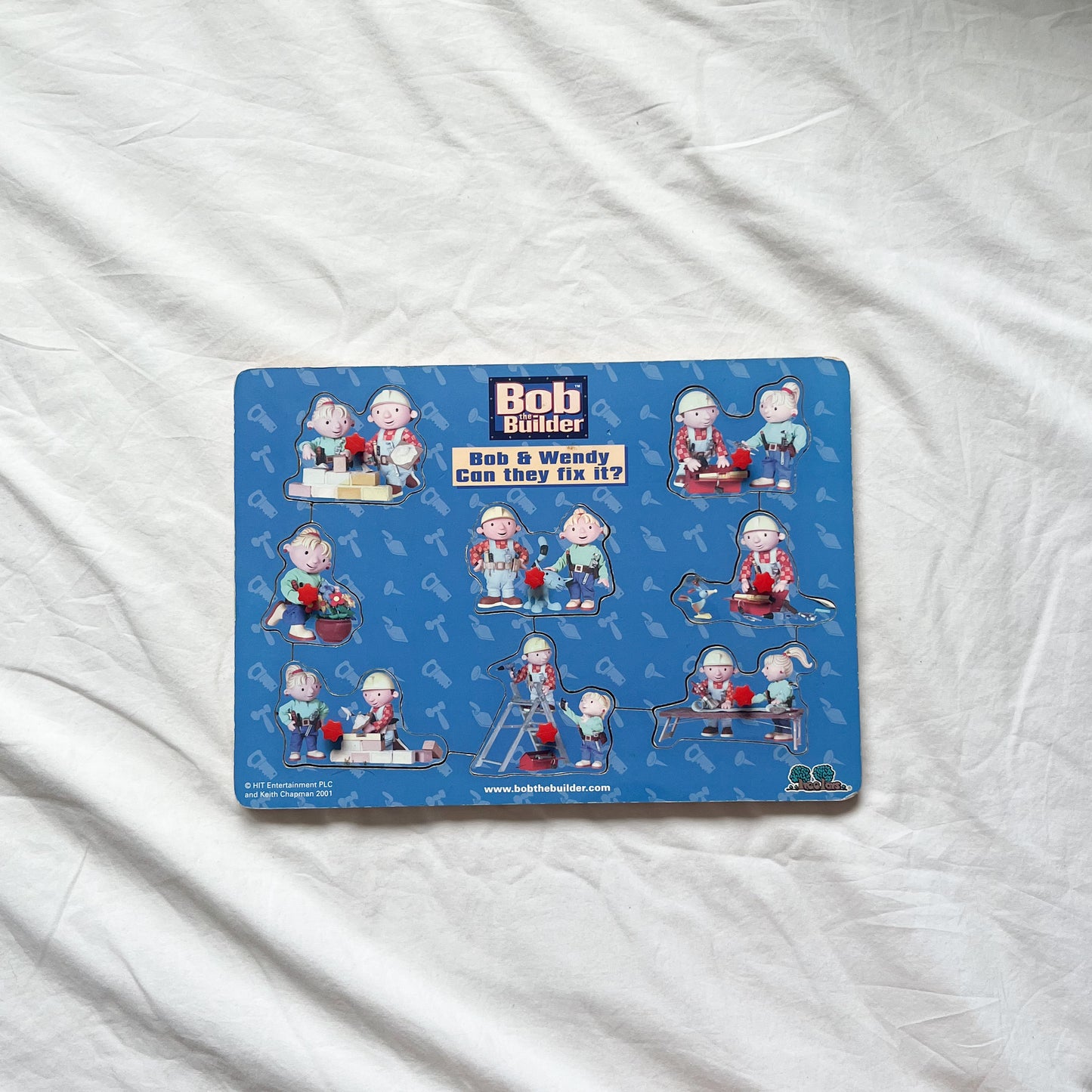 Bob the builder wooden puzzle