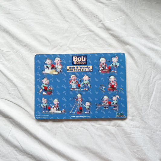 Bob the builder wooden puzzle