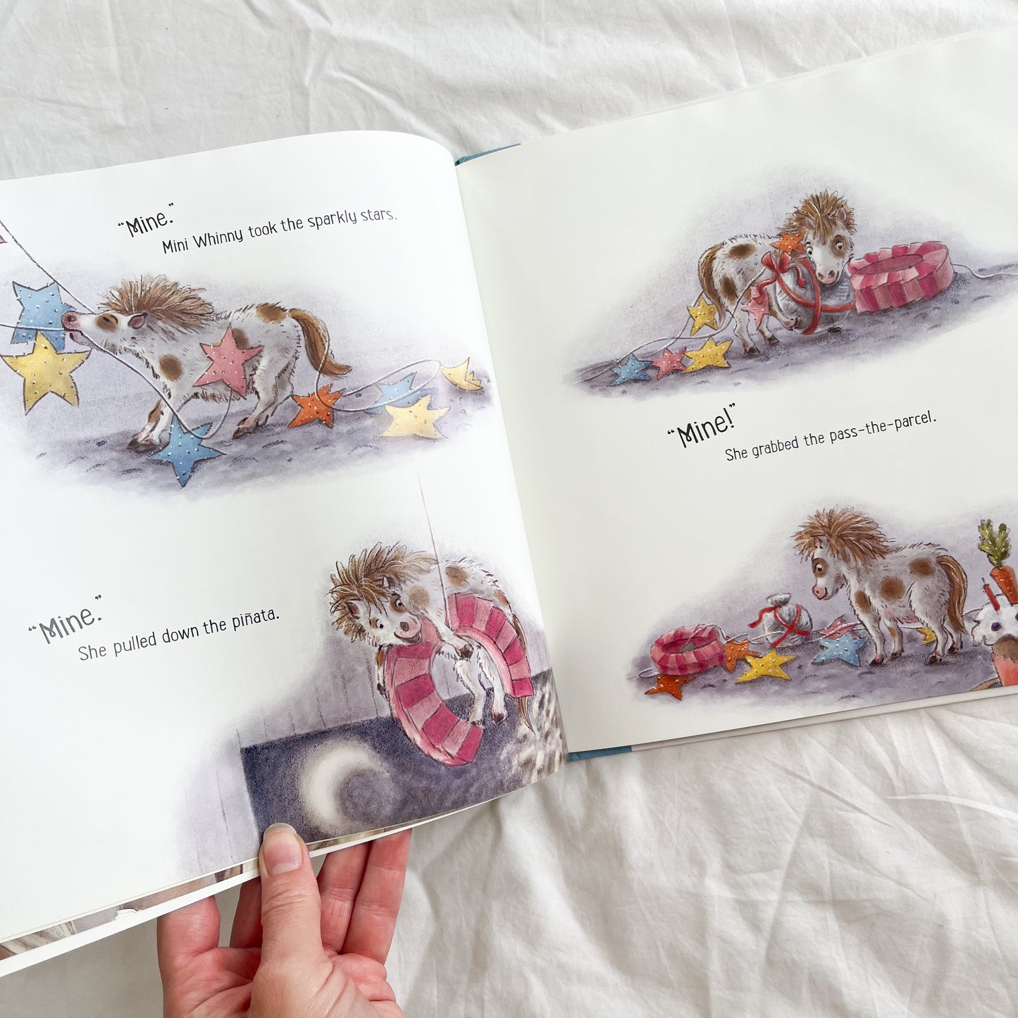 Mini whinny, med-large book