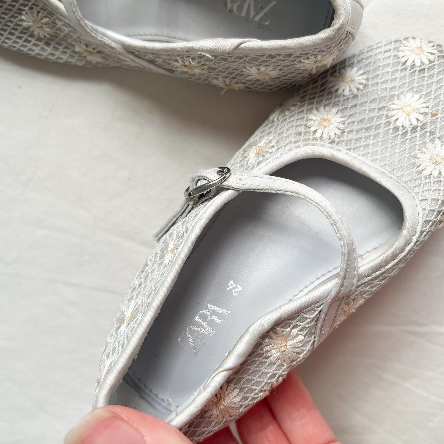 Zara ballet flats, EU 24