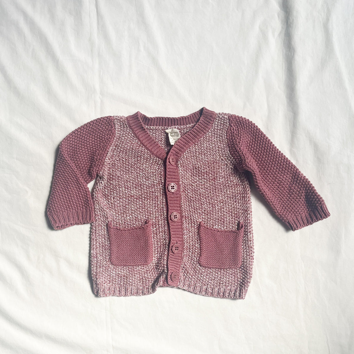 Nature baby cardi, 3-6m