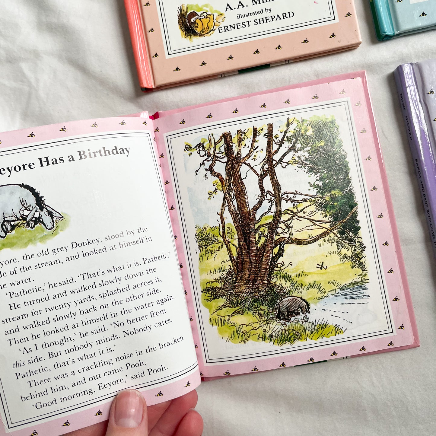 Winnie the Pooh BP books x4, small